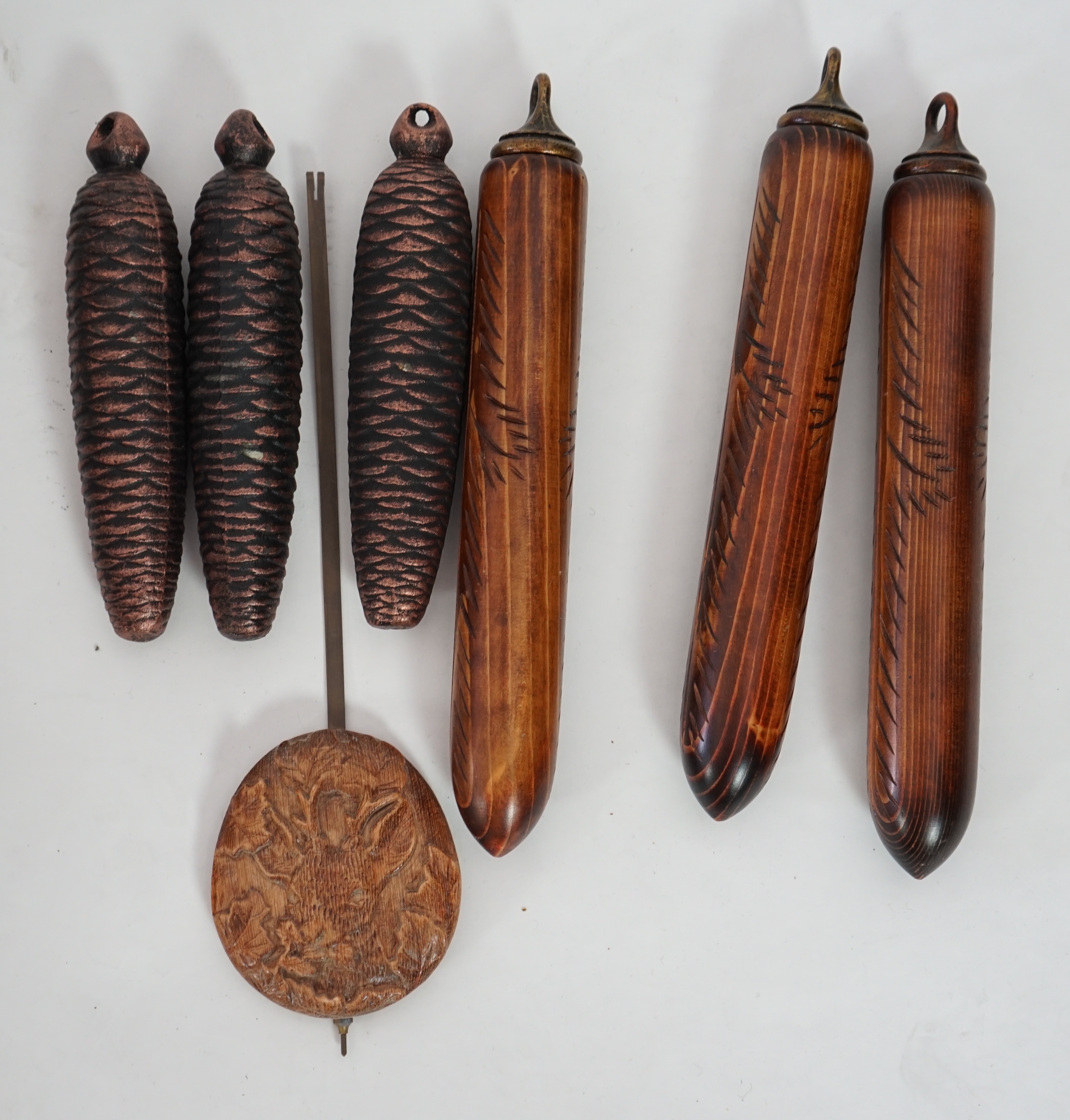 A Hönes Black Forest carved wood cuckoo clock